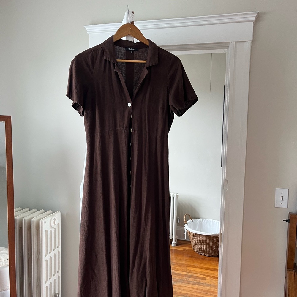 Madewell Brown Maxi Dress
